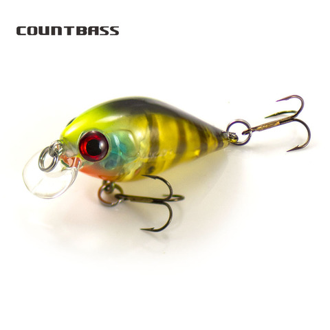 COUNTBASS-señuelo de pesca para buzo, cuerpo duro, manivela, 36mm, 4g, profundidad de buceo, 0,4-1,2 m, Crankbait, Wobblers, cebo duro de agua dulce, señuelo de pescador ► Foto 1/6