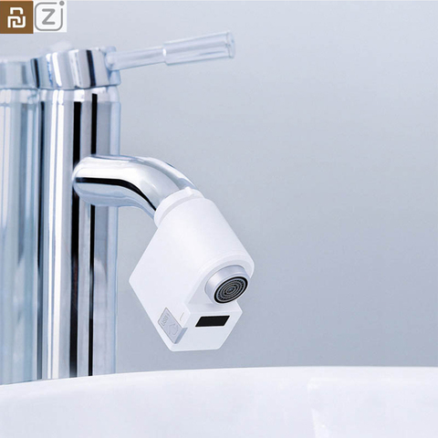 Nuevo Xiaomi ZJ automática Sentido de infrarrojos de inducción de ahorro de agua Dispositivo inteligente de inducción cocina lavabo grifo de agua ► Foto 1/6