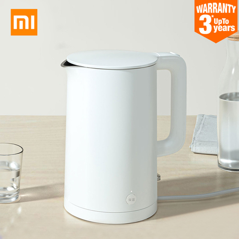 XIAOMI-hervidor de agua eléctrico inteligente MIJIA 1S, tetera de ebullición rápida termostática de acero inoxidable, MJDSH03YM, novedad de 2022 ► Foto 1/4