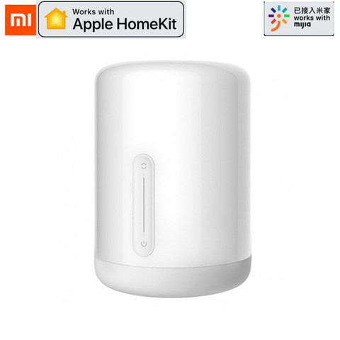 Xiaomi-Lámpara de mesita de noche Mijia Meter 2, Interruptor táctil con Control de voz múltiple, ajuste de Color por aplicación inteligente para Apple Home Kit, novedad de 2022 ► Foto 1/6