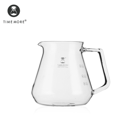 TIMEMORE tienda compartir el café olla 360ml 600ml recipiente de té de leche de vidrio tazas contratado para cocina casa Oficina ► Foto 1/6