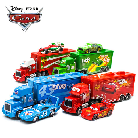 Disney-coches de juguete de Pixar Cars 3 y 2 Lightning McQueen, camión Mack, Jackson Storm Ramirez, 39 estilos, coche para niños ► Foto 1/6