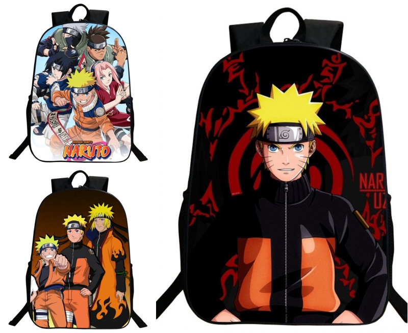 Mochila De Naruto Para Cosplay De Anime Para Ni os Y Ni as Morral 