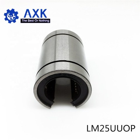 Gran oferta 1 pieza LM25UUOP 25mm rodamientos lineales tipo abierto CNC buje lineal LM25OP ► Foto 1/5