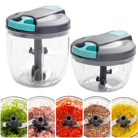 Cortador Manual de ajo y verduras, molinillo de carne, 500/900ml, gran oferta, venta al por mayor ► Foto 1/6