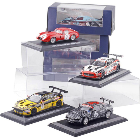 1:43 Escala de aleación de Metal clásico Maserati carreras modelo de coche Diecast vehículos juguetes para exhibición de colección para regalos para niños ► Foto 1/6