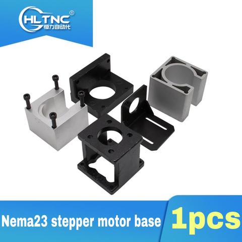 Base de Motor paso a paso NEMA 23 57, soporte de montaje fijo para enrutador CNC, 1 Uds. ► Foto 1/6