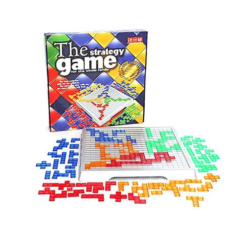 Juego de estrategia Blokus, juego de mesa educativo con cuadrados para niños, fácil de jugar, juegos en interiores de la serie ► Foto 1/6