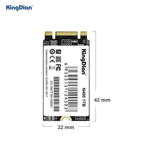 KingDian ssd m2 2242 1tb 512gb NGFF M2 SSD SATA 120GB 240gb 32GB 60GB 64GB HDD 2242mm disco duro portátil saltador 3 pro ► Foto 1/6