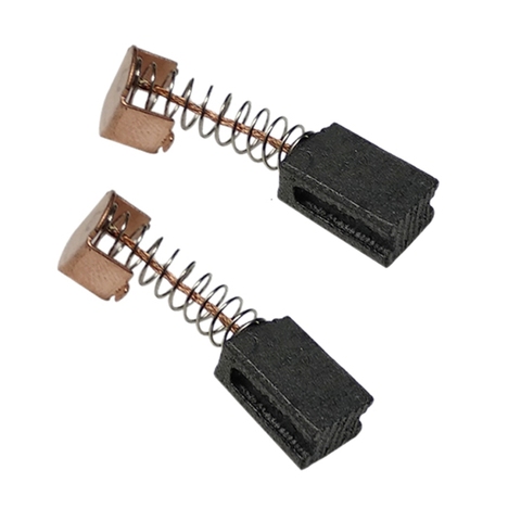 Cepillos de carbono de 5x8x12mm, herramientas repuestos eléctricas para motores eléctricos Black Decker, G720 amoladora angular, 10 pares ► Foto 1/6