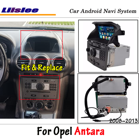 Radio Multimedia con GPS para coche, Radio con reproductor DVD, navegador, Android 7,1, para Opel Antara 2008 ~ 2013 ► Foto 1/3