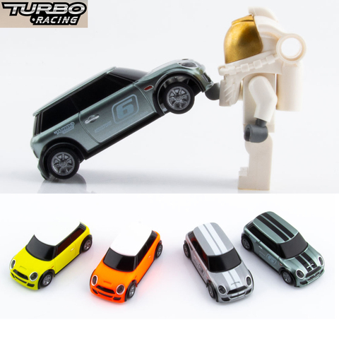 Nueva 1:76 escala 2,4 Ghz 3CH RTR Control remoto Mini RC coche Turbo carreras RTR plenamente proporcional Micro carreras de juegos de la familia juguete para regalo ► Foto 1/6