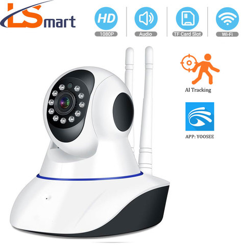 LSmart-minicámara IP inalámbrica 1080P, WiFi, Yoosee, cámara de vigilancia de seguridad para el hogar, Monitor de bebé, CCTV ► Foto 1/6