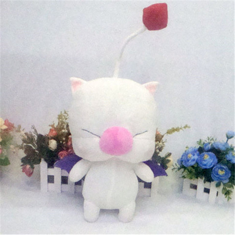 Final Fantasy Moogle juguetes de peluche figura juego de mascota MOGLI Cosplay felpa muñeca de dibujos animados de estilo almohada para regalo ► Foto 1/5