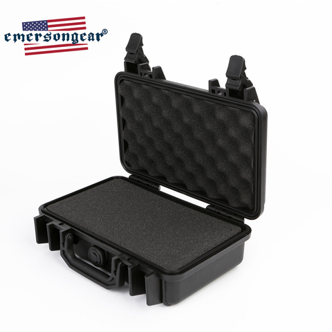 Emersongear-caja de seguridad para equipo de caza, estuche de equipo duro para pistola táctica sellada, ABS, forrado de espuma acolchada ► Foto 1/6