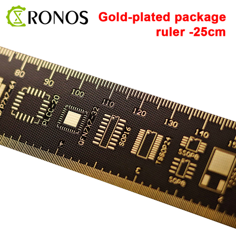 Regla del PCB para ingenieros electrónicos, regla de referencia PCB para ventiladores Arduino, Embalaje de PCB unidades, 25CM ► Foto 1/3