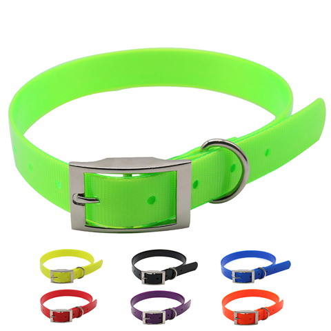 Collar de nailon ajustable para perros grandes, correa de TPU para mascotas, accesorios para gatos, suministros de plomo para perros, resistente al agua ► Foto 1/6