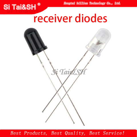 25 pares 5mm 940nm LEDs 25 uds emisor de infrarrojos y 25 uds receptor de diodos IR ► Foto 1/1