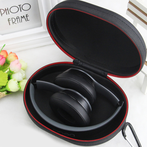 Vococal-Bolsa de almacenamiento de carcasa protectora rígida, con mosquetón para Beats Monster by Dr.Dre Studio 2,0 Solo HD, caja para auriculares ► Foto 1/6