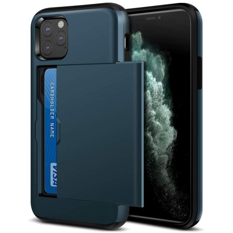 Funda tipo billetera para iPhone 11 Pro Max SE 2022, funda protectora con ranura para tarjeta, funda deslizante de bolsillo oculto para iPhone XS MAX XR X 8 7 6s Plus ► Foto 1/6