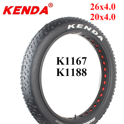 1pc KENDA K1188/K1167 bicicleta neumático ATV playa neumático de la bicicleta de la 26x4,0 20x4,0 de la ciudad de neumáticos gordos nieve neumáticos para bicicletas ultraligero de grano ► Foto 1/6