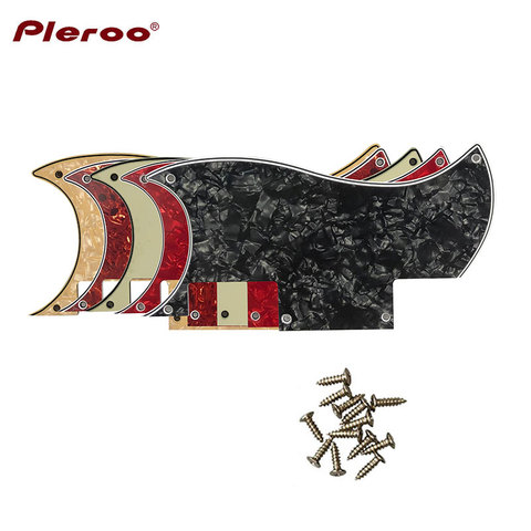 Pleroo Custom Guitar pickgaurd-para SG Special guitarra Pickguard Scratch Plate, 3 capas negro ► Foto 1/6