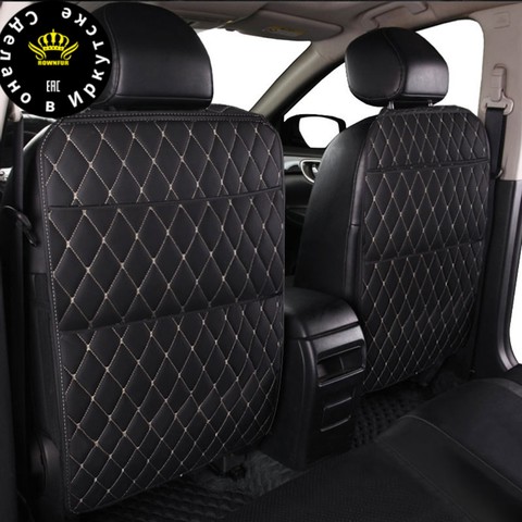 Funda protectora Universal para asiento trasero de coche, organizador de tableta, bolsa colgante, soporte de almacenamiento de estilo, accesorios para coche, 1 ud. ► Foto 1/6