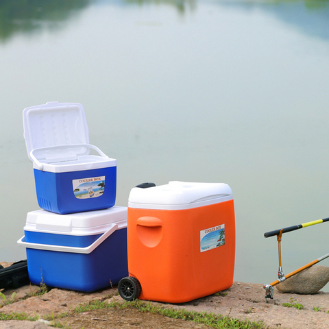 Refrigerador de pícnic al aire libre, caja de pícnic multifuncional de gran capacidad, duradera, para pesca, senderismo, Camping, bolsa de refrigeración, 5L, 8L, 13L ► Foto 1/6