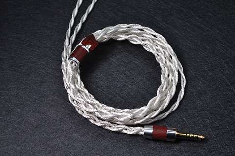 Cable actualizado para auriculares tipo 6 Litz, chapado en cobre y cristal, MMCX 0,78 ie40 ie500 QDC ► Foto 1/6