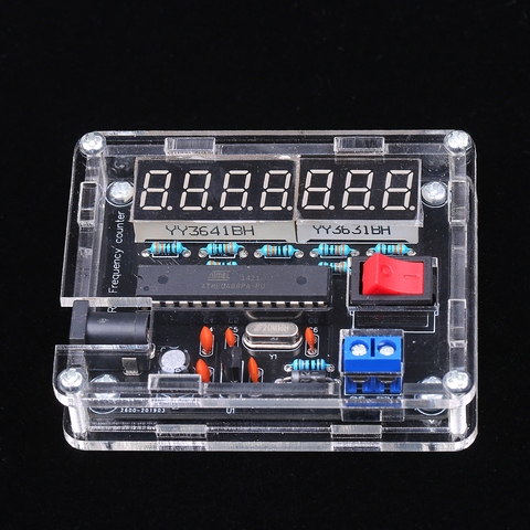 Medidor de frecuencia de cristal para oscilador de medida, Kit de tablero de módulo de 7 bits, resolución de precisión ► Foto 1/6