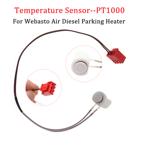 Sensor de temperatura para estacionamiento de coche, piezas PT1000 para Webasto ebespaccher, calentador de estacionamiento de aire diésel ► Foto 1/6