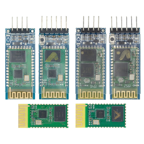 HC-05 HC-06 master-slave 6pin/4pin anti-reverso, módulo de paso de serie Bluetooth integrado, serial inalámbrico para arduino ► Foto 1/6