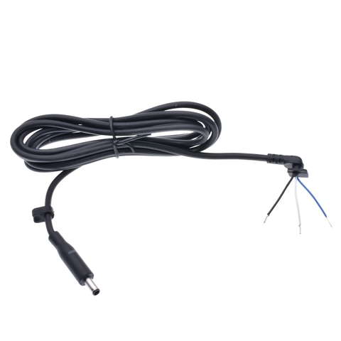 7,4x5,0mm Cable de alimentación conector Jack DC cargador adaptador enchufe Cable de alimentación para ordenador portátil HP DELL 1,2 M ► Foto 1/6