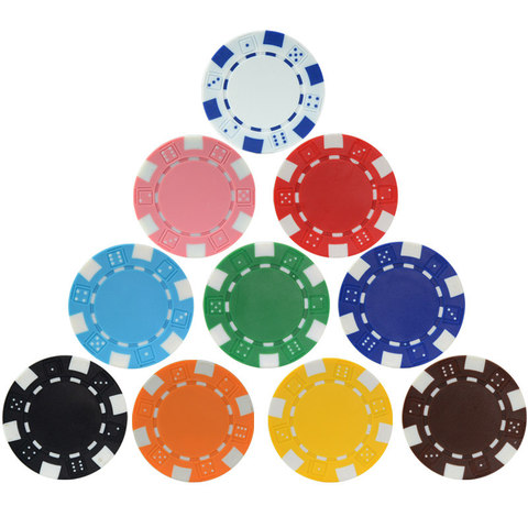 25 unids/lote Poker Chips 11,5g de hierro/ABS clásico Entertament Chips 5 colores Poker Texas holdem barato al por mayor de fichas de póquer ► Foto 1/6