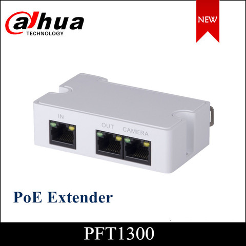 Dahua-extensor PoE de DH-PFT1300, compatible con IEEE 802.3af/at, fuente de alimentación estándar, cámara IP, accesorio de cámara para Sistemas Ip ► Foto 1/2