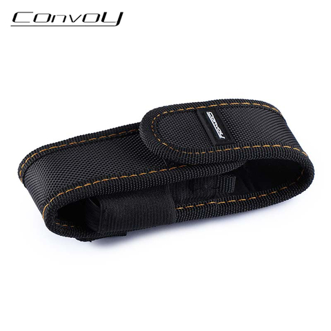 Funda para linterna para Convoy S2 S2 + S3, funda para linterna LED, para campamento, senderismo, pesca, funda de transporte, cinturón de servicio, bolso para lámpara ► Foto 1/6