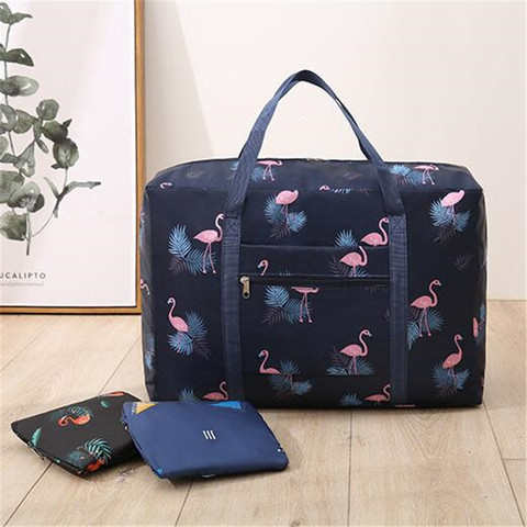 Bolsas de viaje de gran capacidad, organizador Personal de viaje, bolsa de cadena de moda para hombres y mujeres, bolsa de almacenamiento de ropa, bolsas de fin de semana, bolsa de equipaje ► Foto 1/6