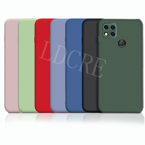 Para la cubierta Xiaomi Redmi 9C Funda para Redmi 9 9A 9C Capas Bumper Funda blanda para Redmi 8 9 9A 9C Note 8 T 9 S Pro Poco X3 NFC Fundas ► Foto 1/6