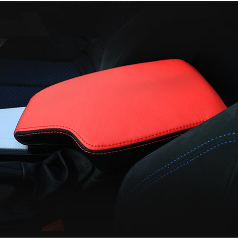 Funda protectora de cuero para compartimento de apoyabrazos cubierta embellecedora para BMW F30 F34 3 4 Series 3GT 2013-18 LHD, accesorios de Interior de coche ► Foto 1/6