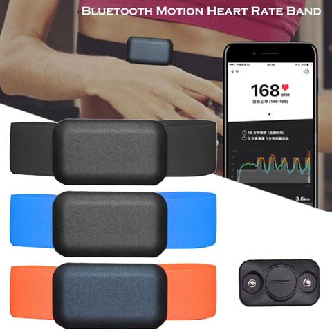 Monitor de ritmo cardíaco correa de pecho Bluetooth 4,0 ANT sensor para fitness Correa compatible wahuo Polar Garmin conectado al aire libre banda ► Foto 1/6