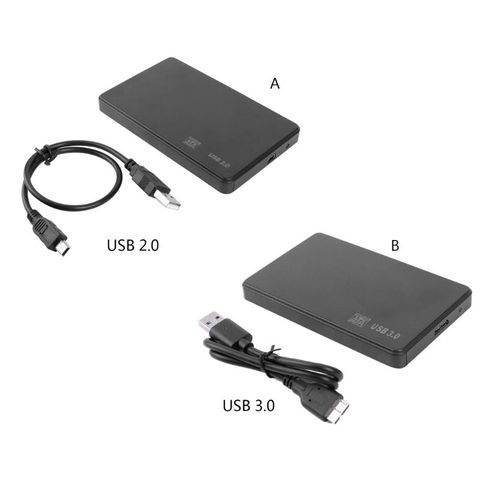 Carcasa HDD SSD de 2,5 pulgadas Sata a USB 3,0/2,0 adaptador de caja de disco duro ► Foto 1/5