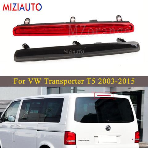 Alto nivel de montaje adicional Led luz trasera de freno para VW transporte T5 2003-2015 la tercera luz de freno Luz de cola parada señal de advertencia ► Foto 1/6