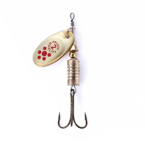 Uds Metal cuchara Spinner ROTACIÓN DE Señuelos de Pesca de 6,3 cm/5g Artificial Wobblers lentejuelas CrankBaits para Bass trucha, Lucio aparejos de pesca ► Foto 1/5