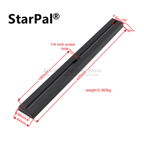 StarPal-placa de montaje Universal para cola de pato, tamaño estándar, 400mm ► Foto 1/3