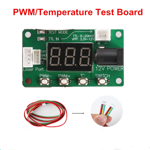 NEJE Prueba de Temperatura probador TTL PWM para cabezal láser/accesorios de módulo NEJE ► Foto 1/5