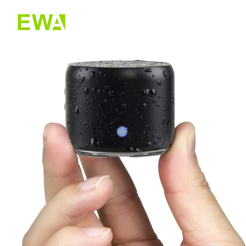 EWA-altavoz inalámbrico A106Pro IP67, MINI altavoces portátiles con Bluetooth, columna con estuche, radiador de graves para exteriores y hogar ► Foto 1/6