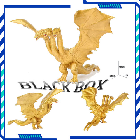 Figura de acción coleccionable de Gojira King Ghidorah, juguete coleccionable de PVC de 18CM, regalo de Navidad ► Foto 1/6