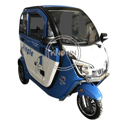 Triciclo eléctrico para adultos, asiento para 3 personas, vehículo de pasajeros familiar, Tuk, movilidad, todas personalizables, COC EEC ► Foto 1/6