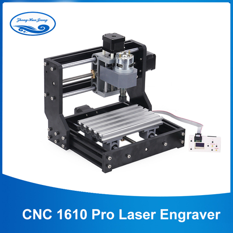 Mini impresora láser CNC 1610 Pro, bricolaje, fresadora de 3 ejes, máquina enrutadora de madera PCB con controlador GRBL ► Foto 1/1