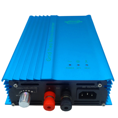 Micro inversor de conexión a red de 500W, para batería de 12V, 24V, 36V, 48V, potencia de salida ajustable, inversor de conexión a red ► Foto 1/5